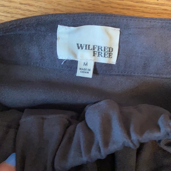 Wilfred free suede grey skirt - Picture 3 of 3